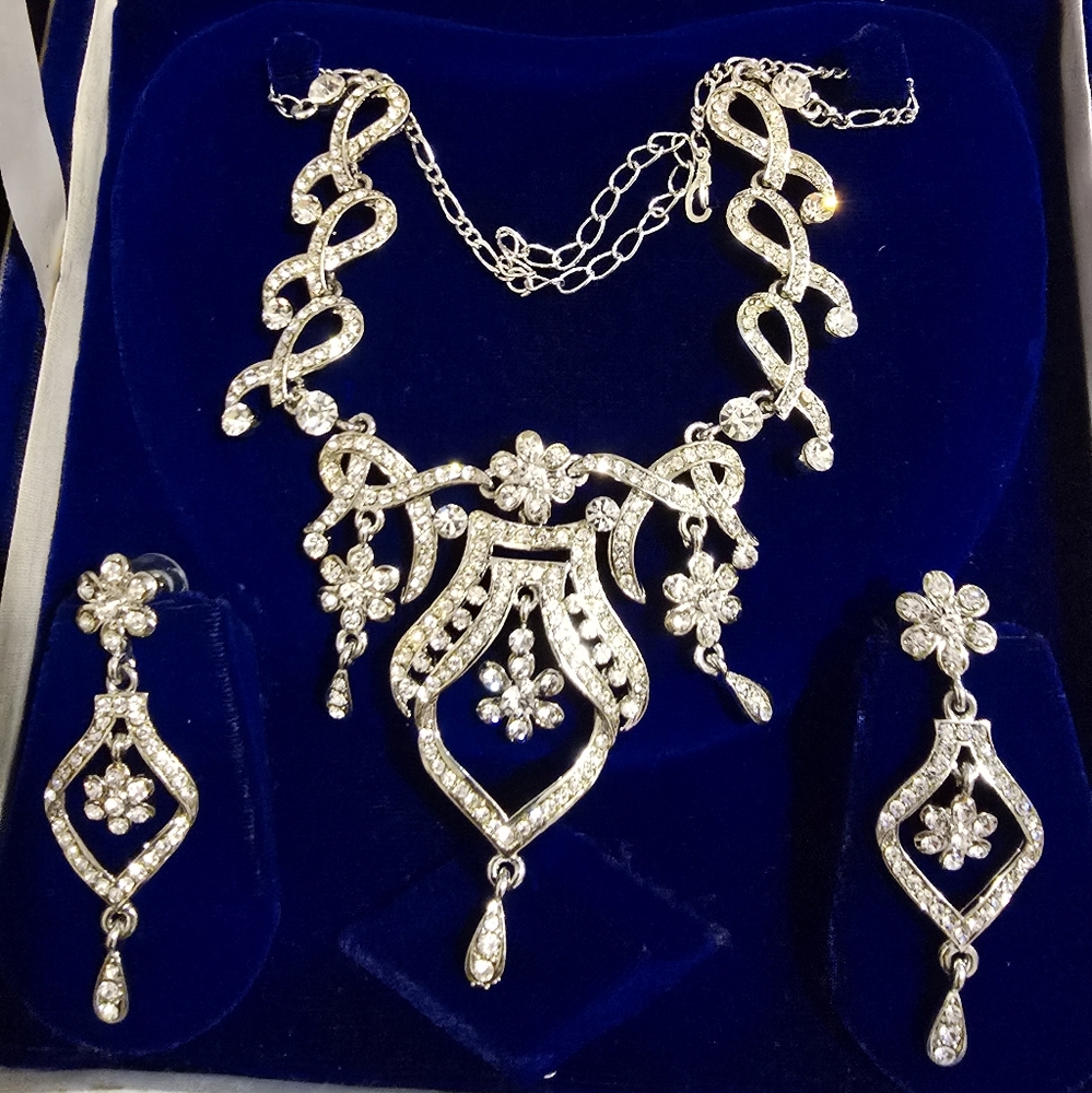 Jewelry 3 Piece Set Silver